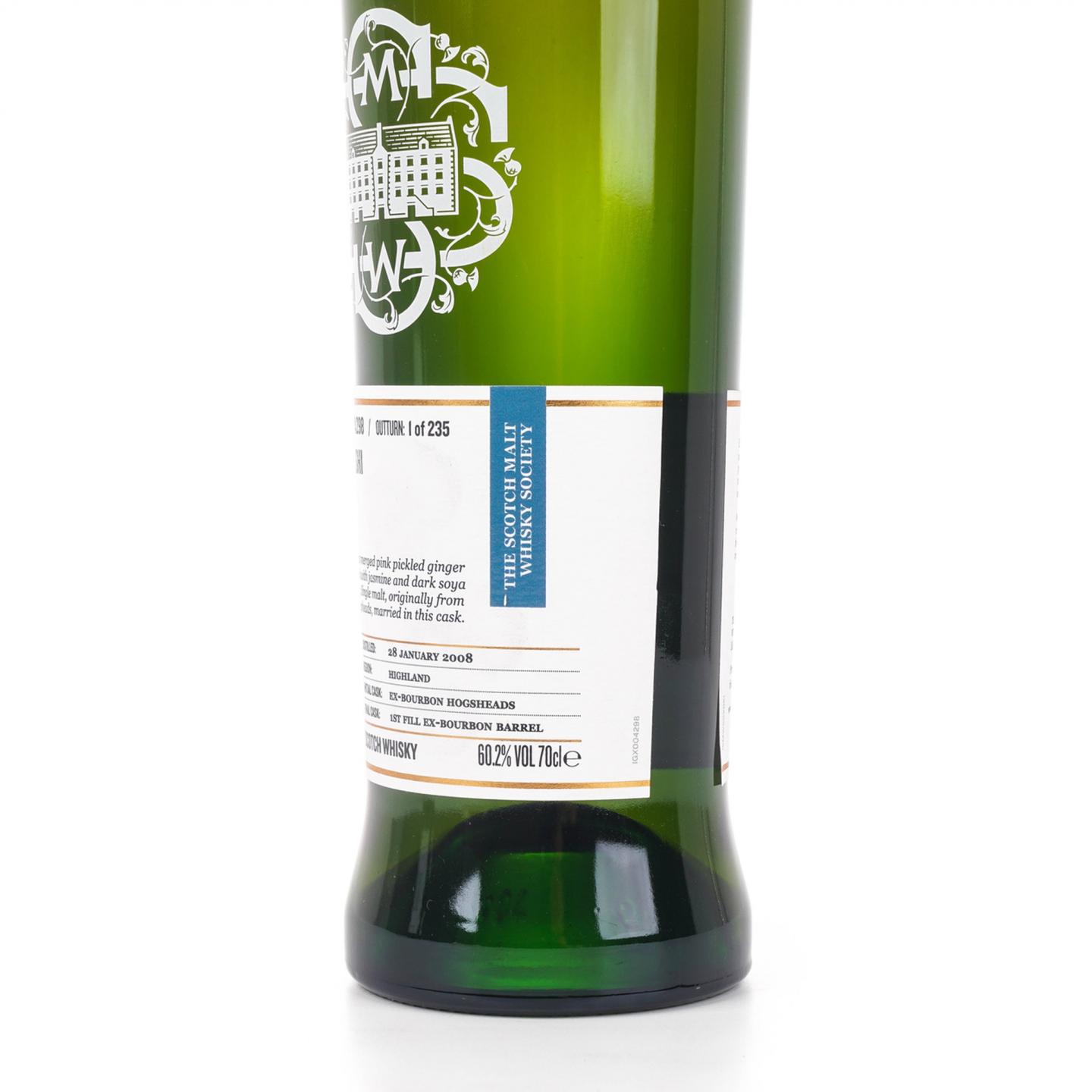SMWS 4.298 高原骑士 13年 2008-2021