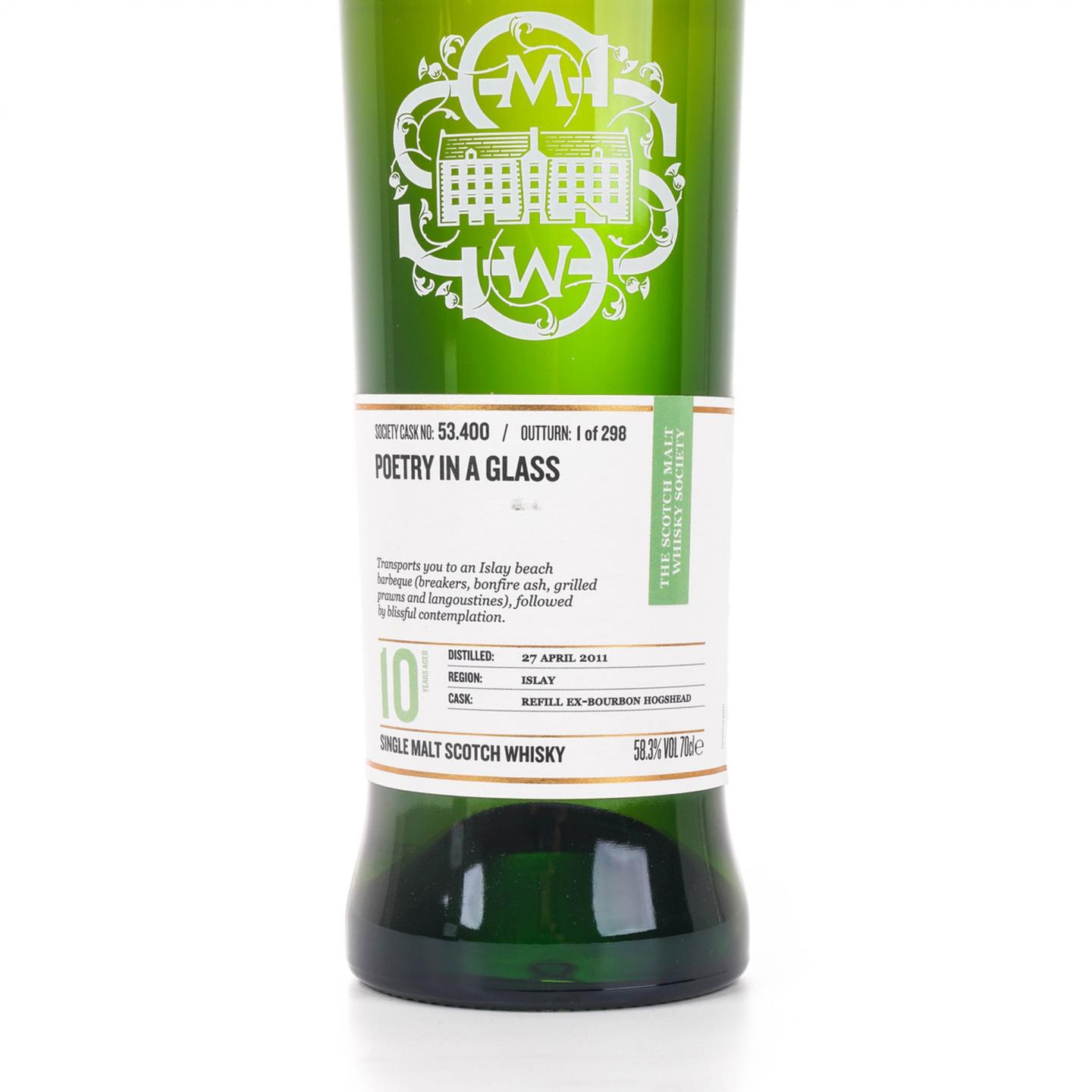 SMWS 53.400 卡尔里拉 10年 2011-2021