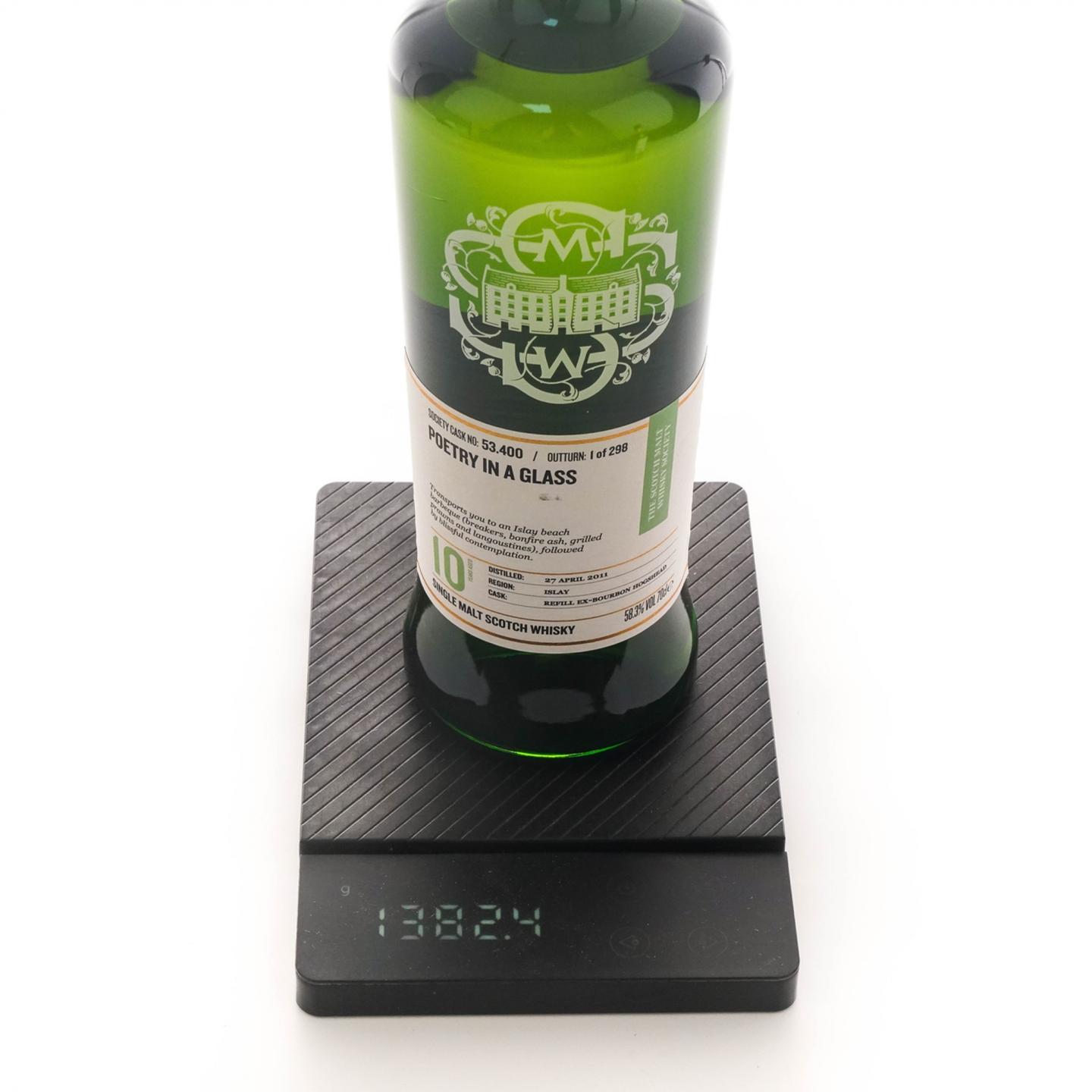 SMWS 53.400 卡尔里拉 10年 2011-2021