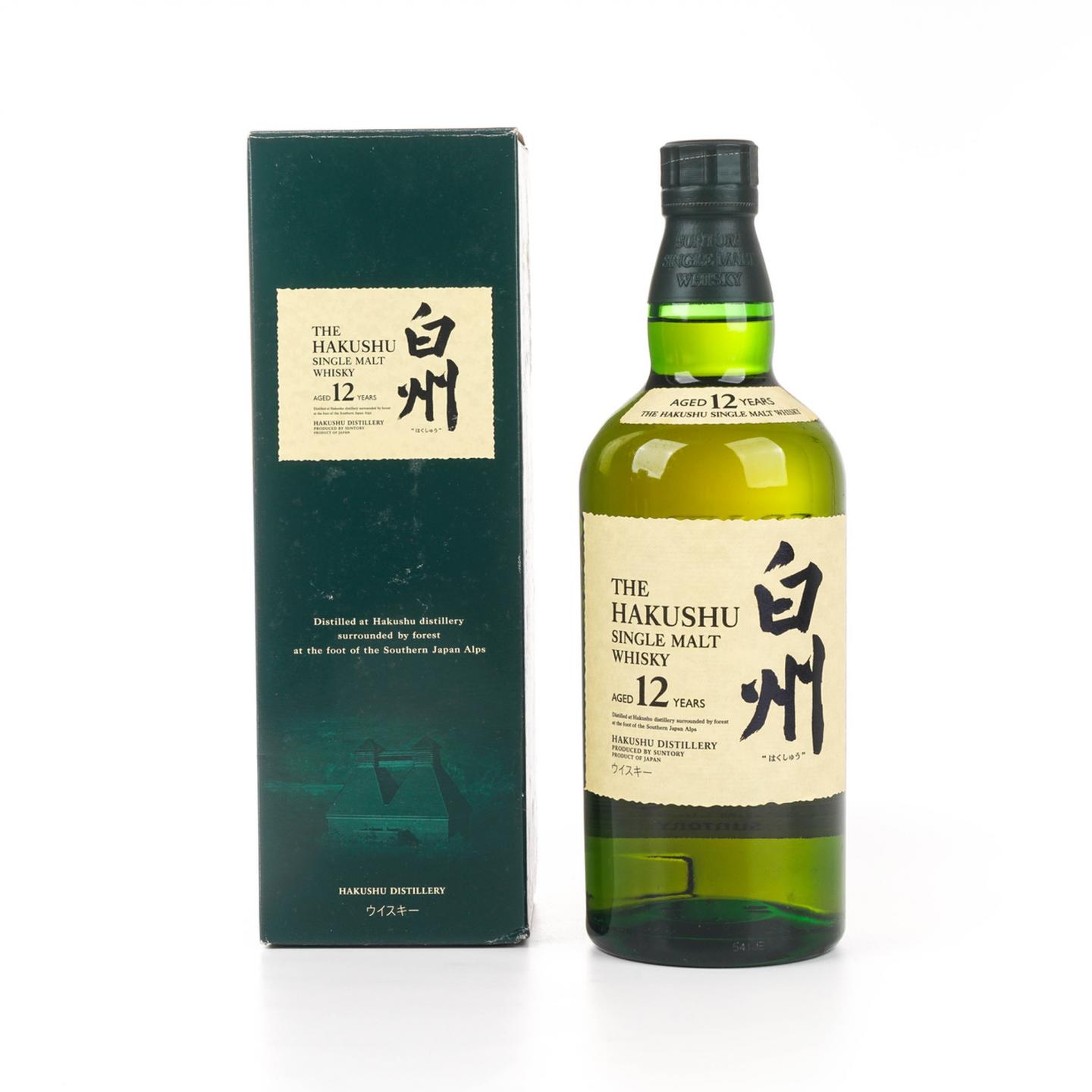 白州 12年 Single Malt 金花盖 700ML