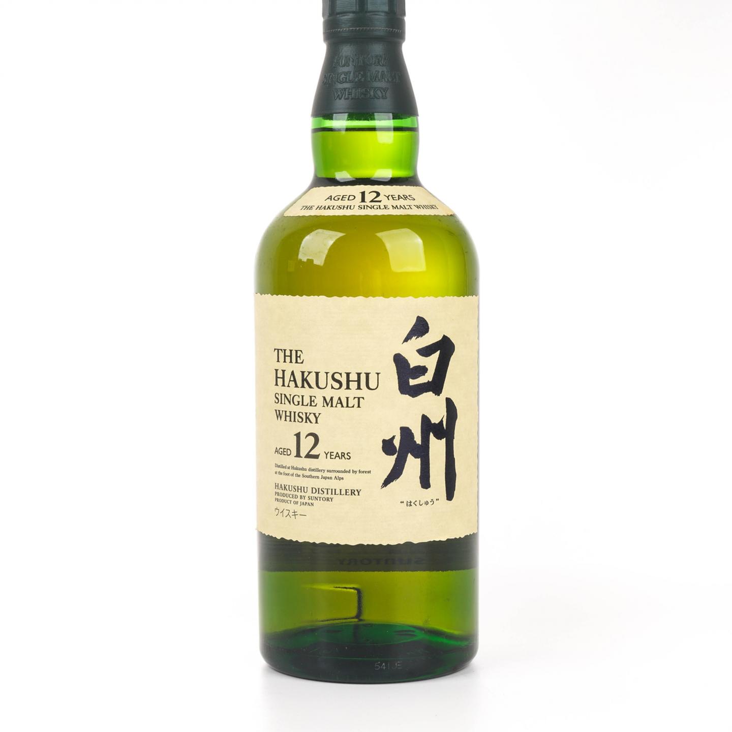 白州 12年 Single Malt 金花盖 700ML