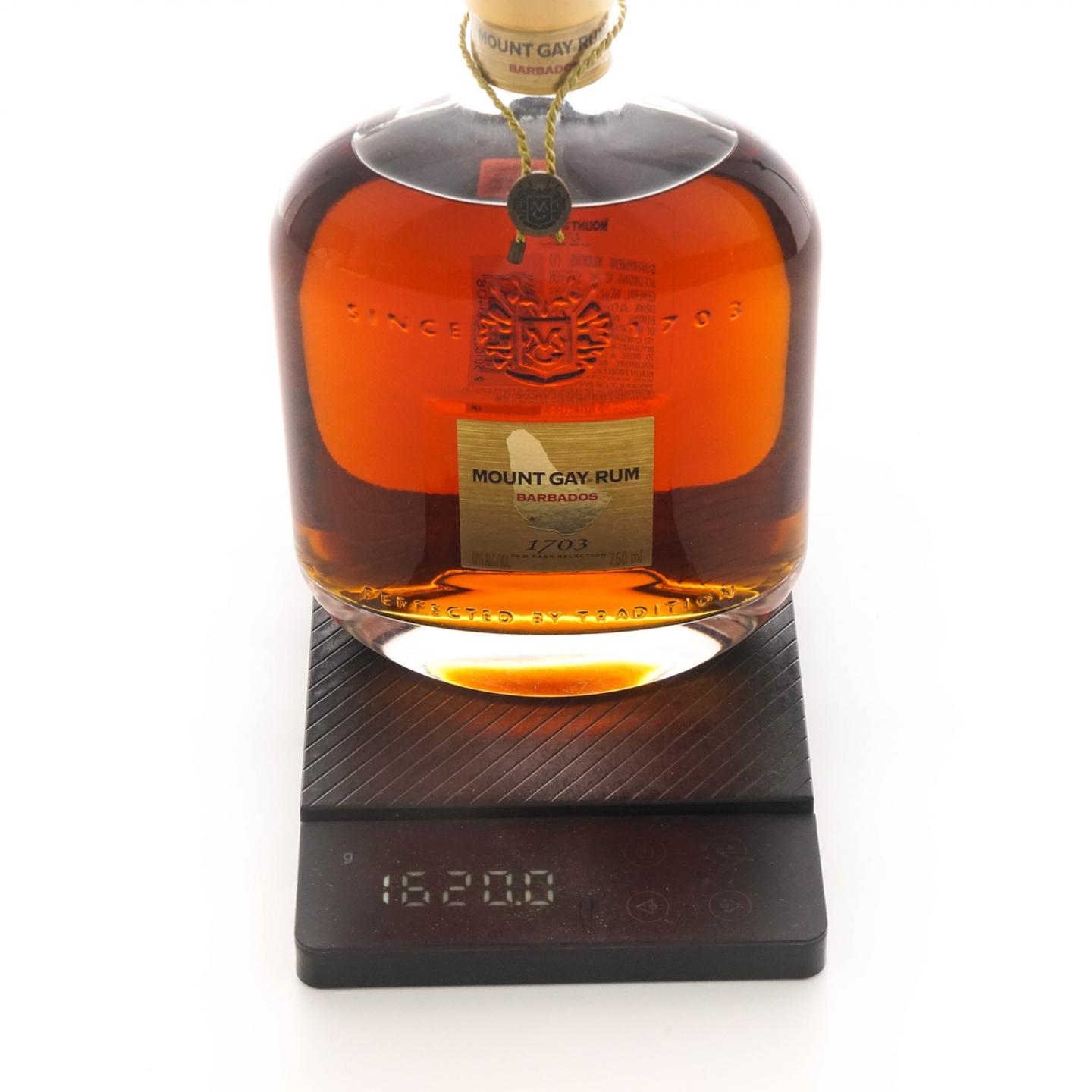 Mount Gay Rum 凯珊朗姆酒 1703 巴巴多斯调和朗姆 750ml
