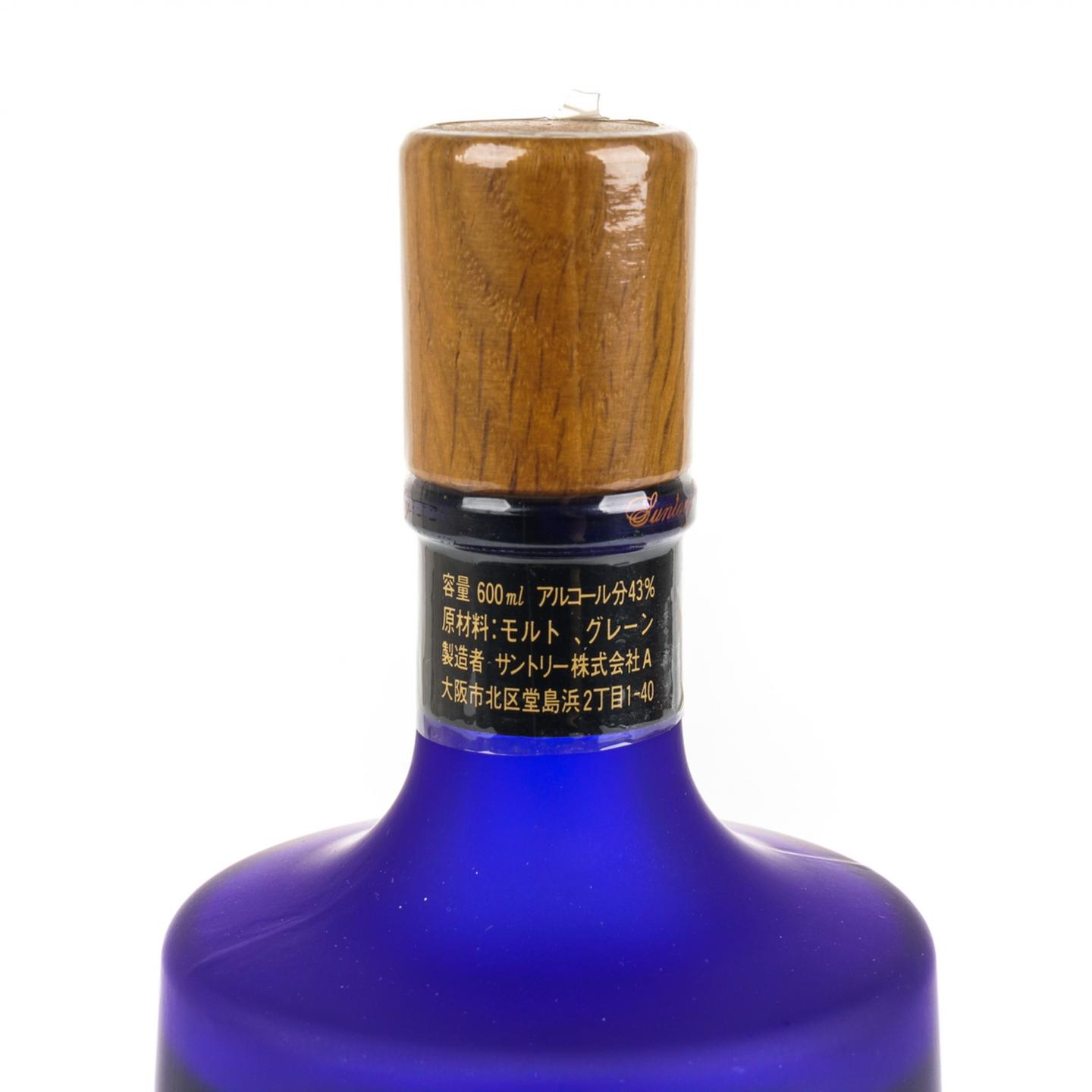 三得利 Crest 12年 调和限量版 蓝色磨砂瓶 600ml