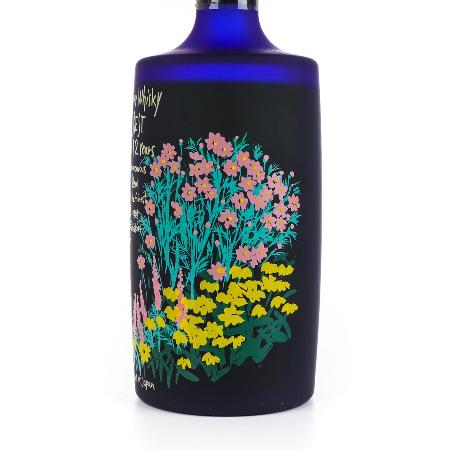 三得利 Crest 12年 调和限量版 蓝色磨砂瓶 600ml