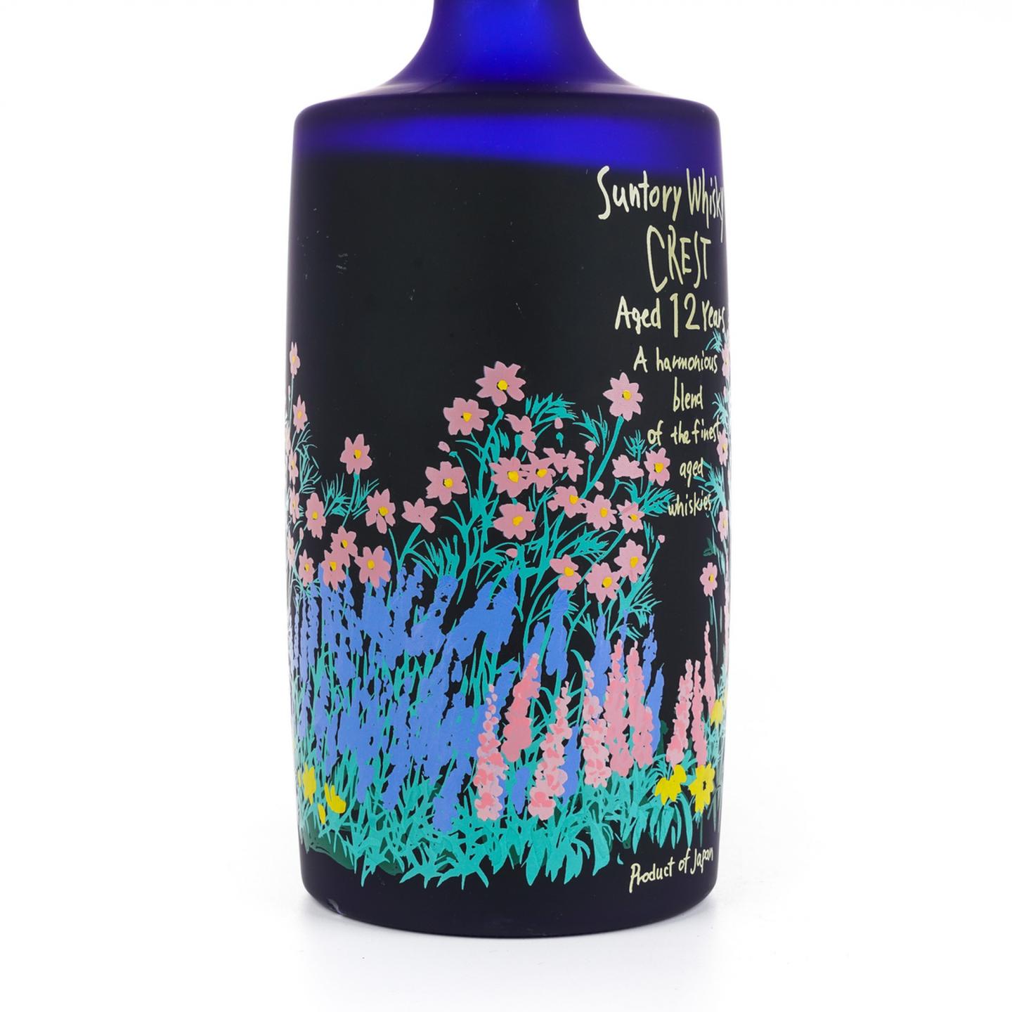三得利 Crest 12年 调和限量版 蓝色磨砂瓶 600ml