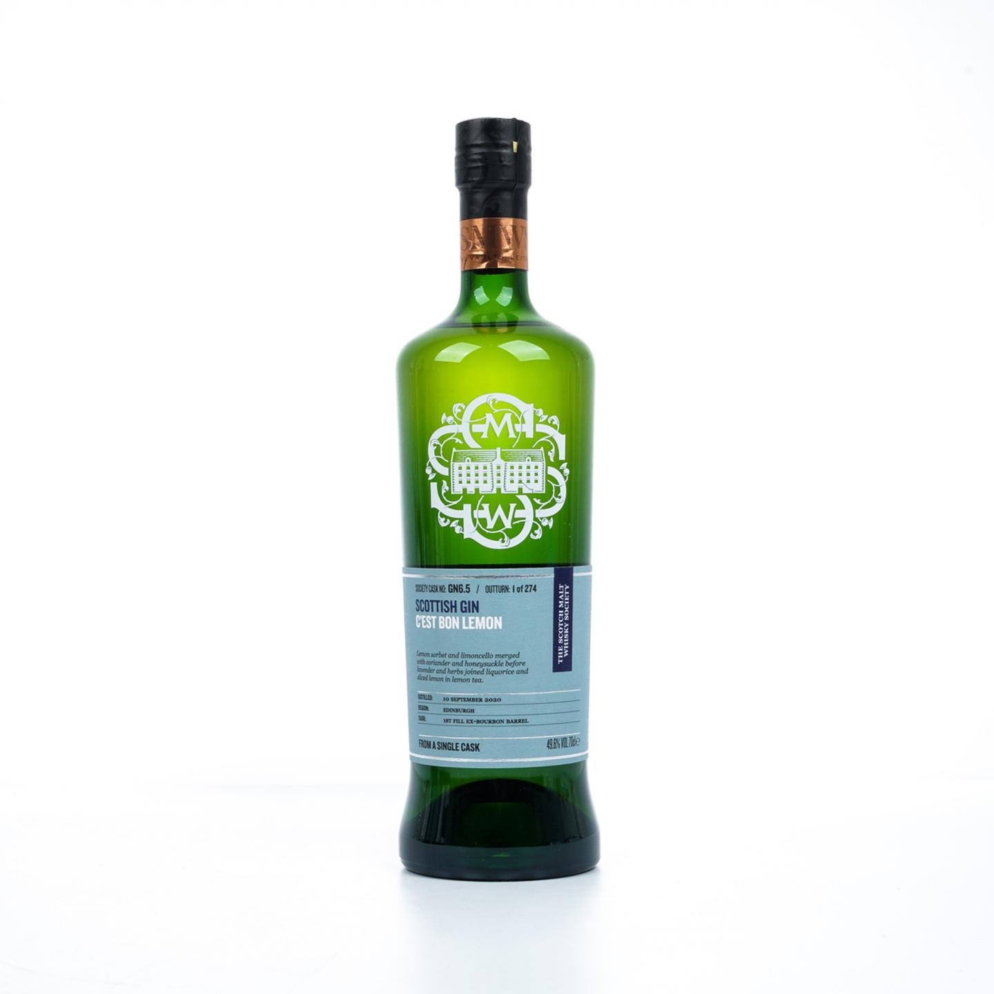 SMWS GN6.5 苏格兰金酒 2020 单桶