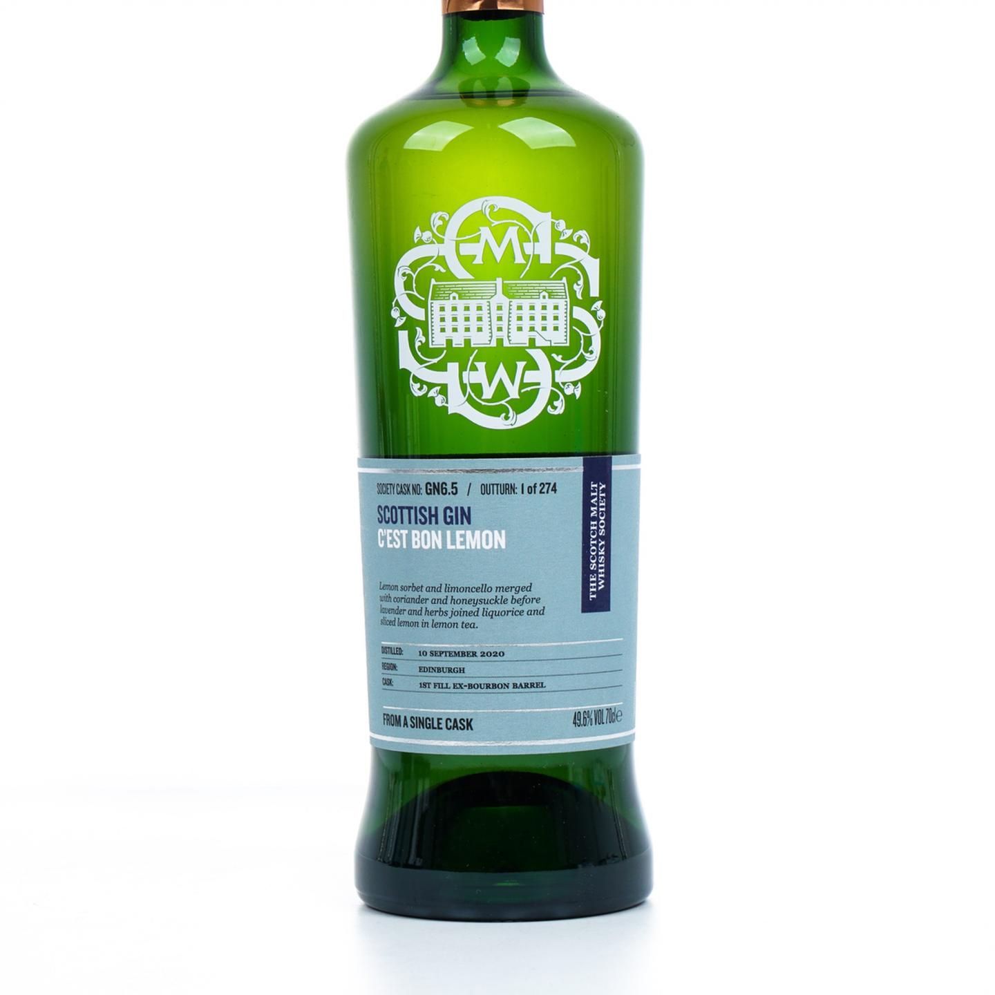 SMWS GN6.5 苏格兰金酒 2020 单桶