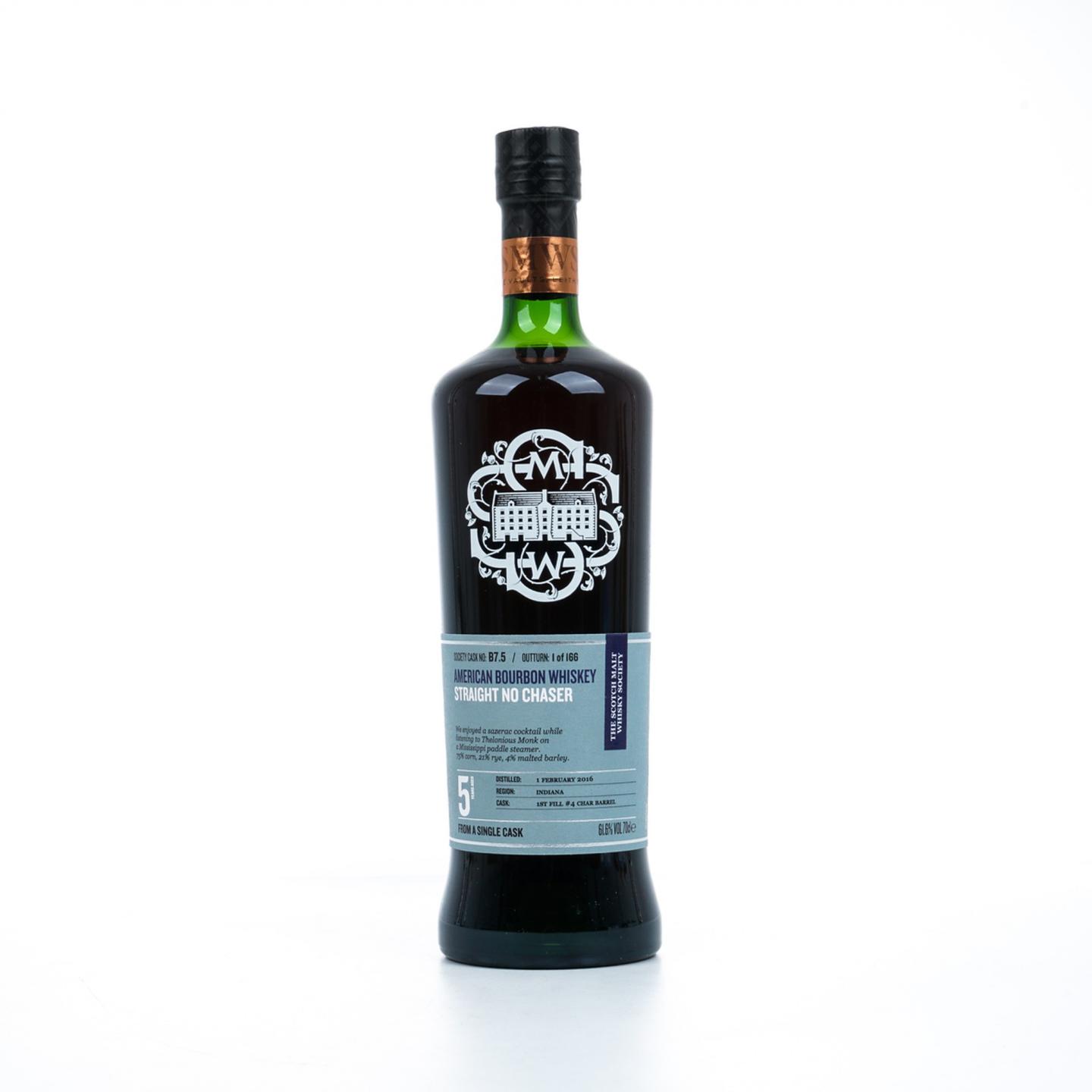 SMWS B7.5 MGP Ingredient 5年 2016 波本威士忌