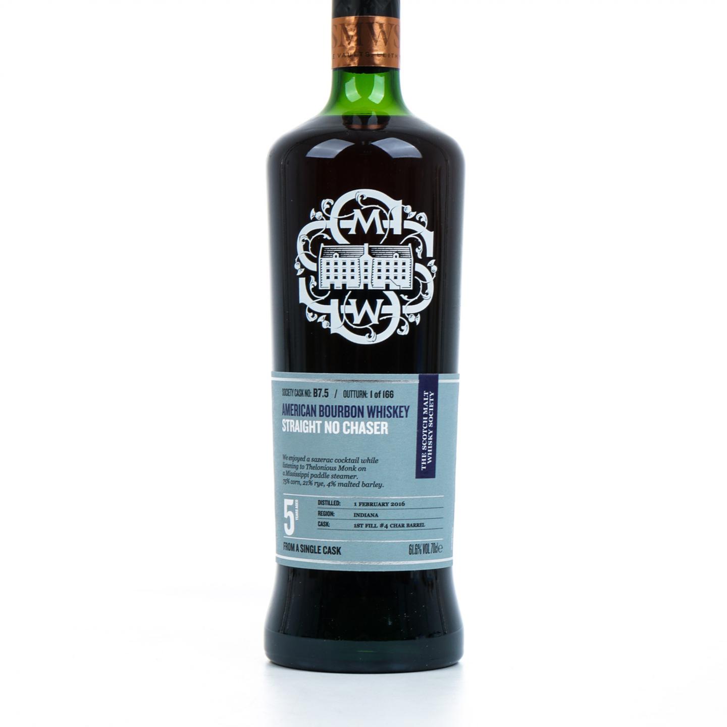 SMWS B7.5 MGP Ingredient 5年 2016 波本威士忌