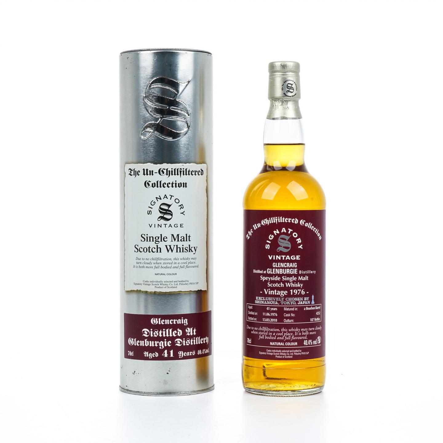 Glencraig 41年 1976-2018 SV