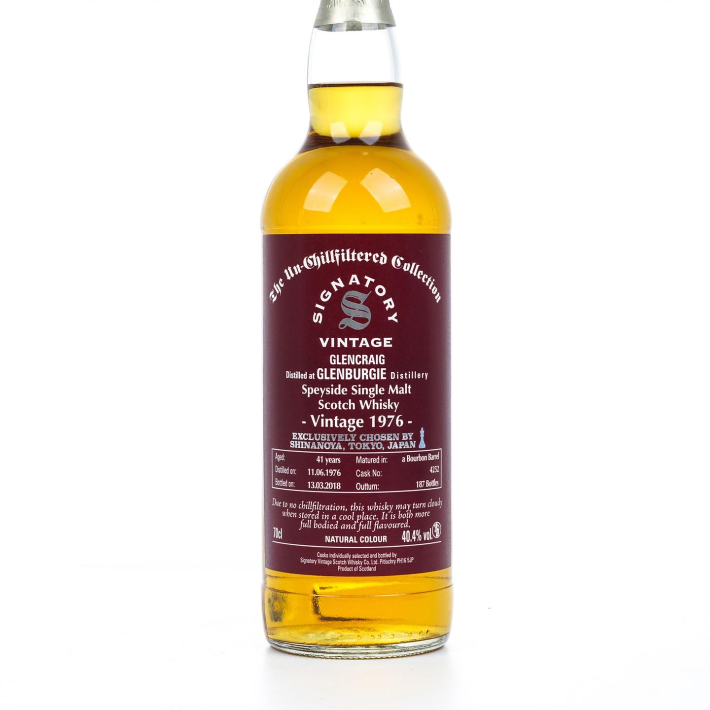 Glencraig 41年 1976-2018 SV