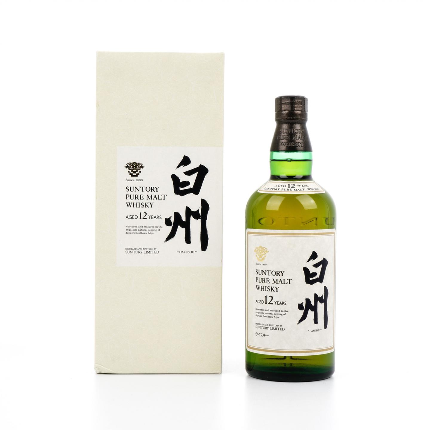 白州 12年 金花标