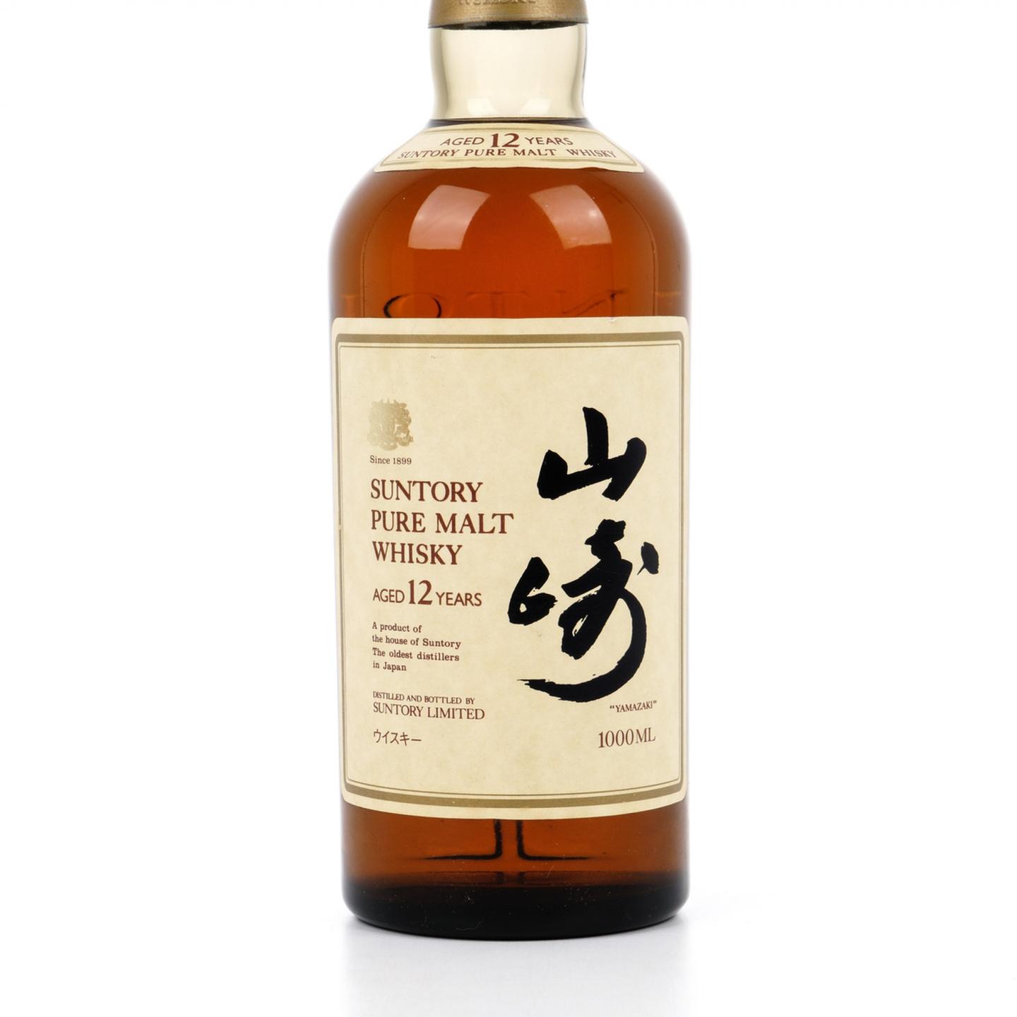 山崎 12年 金狮标 Pure Malt 1000ml