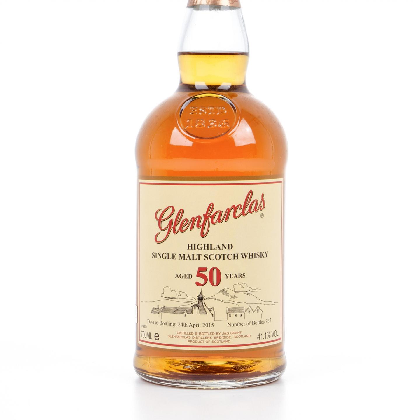 格兰花格 50年 2015 礼盒 700ml