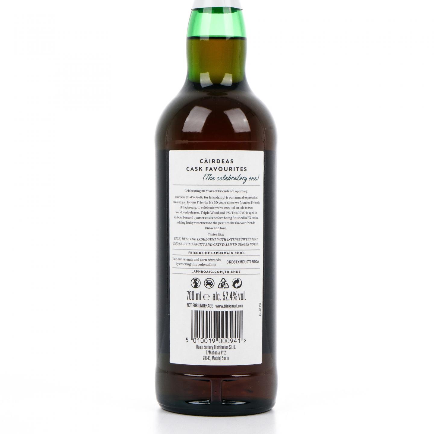 拉弗格 10年 Cairdeas 2024版 PX雪莉桶后熟