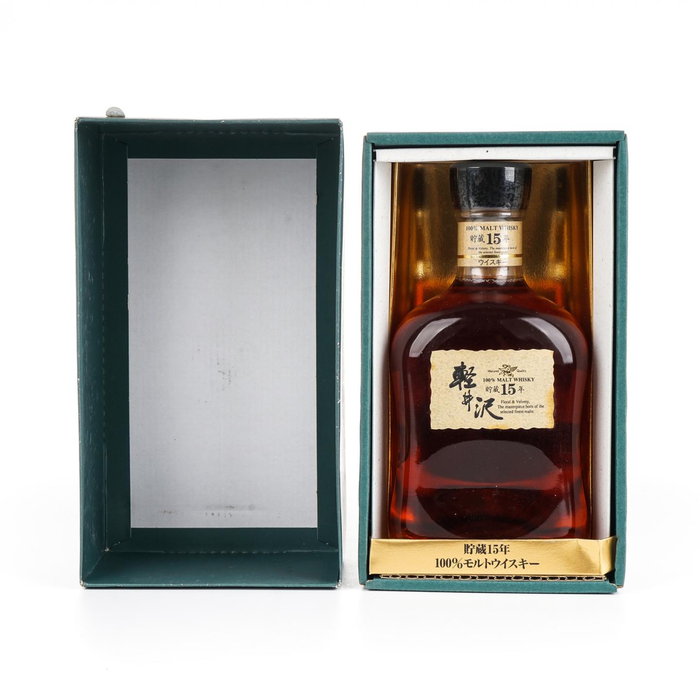 轻井泽 15年 100% Malt Whisky 方盒