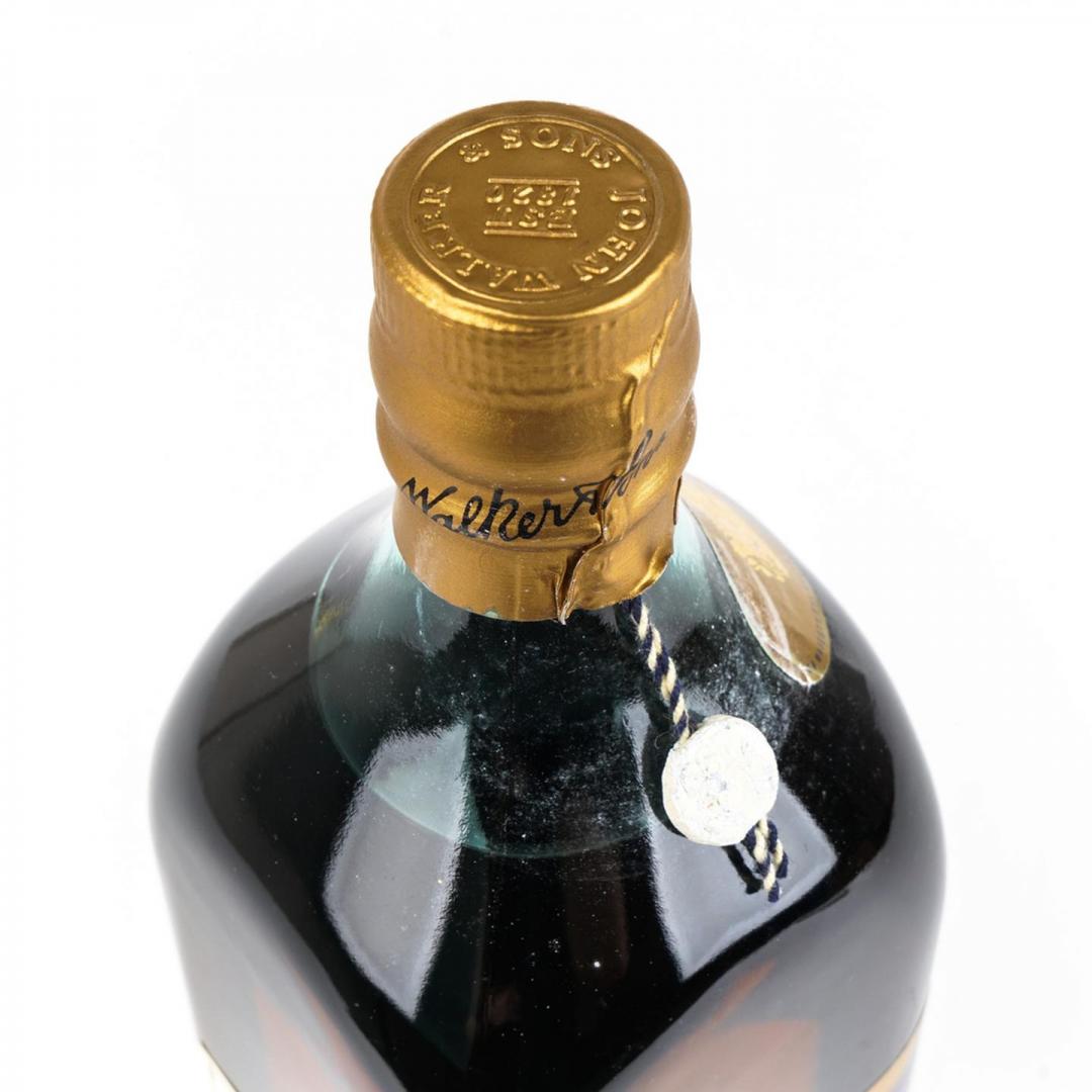 【古早旧版】90年代 尊尼获加 蓝牌调和威士忌 43% 750ml