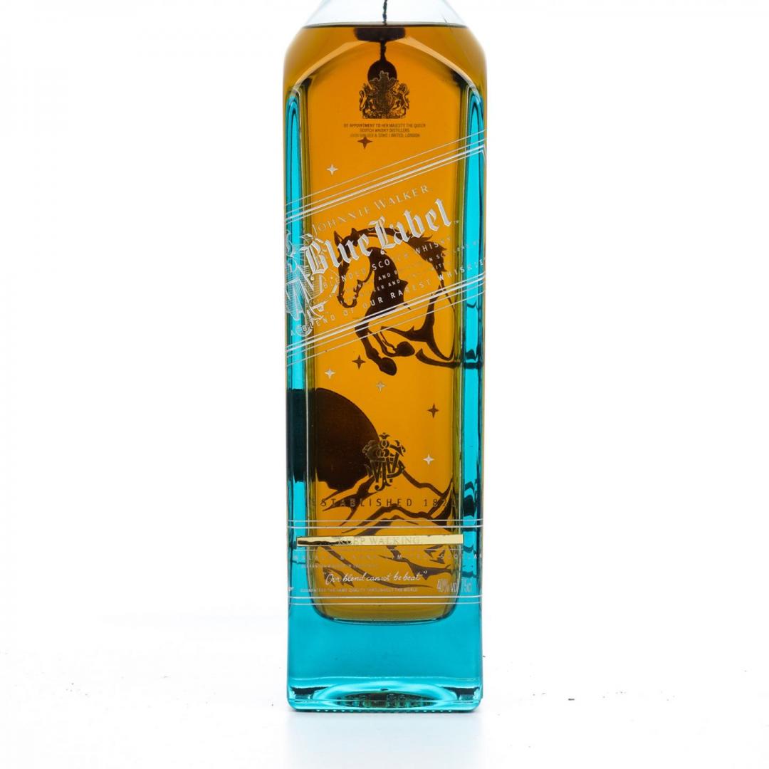 【马年礼盒】2013年 尊尼获加 蓝牌马年生肖带杯礼盒装 40% 750ml