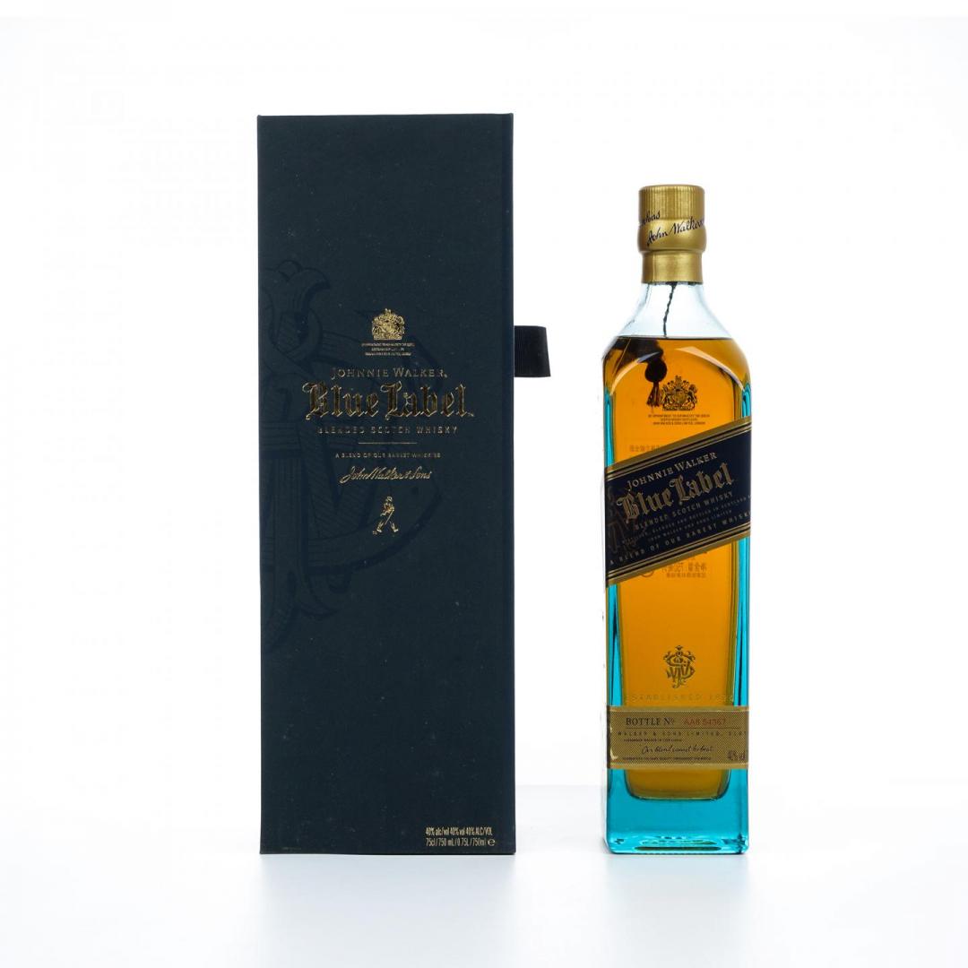 【旧版老威】2018年 尊尼获加 蓝牌调和威士忌 40% 750ml