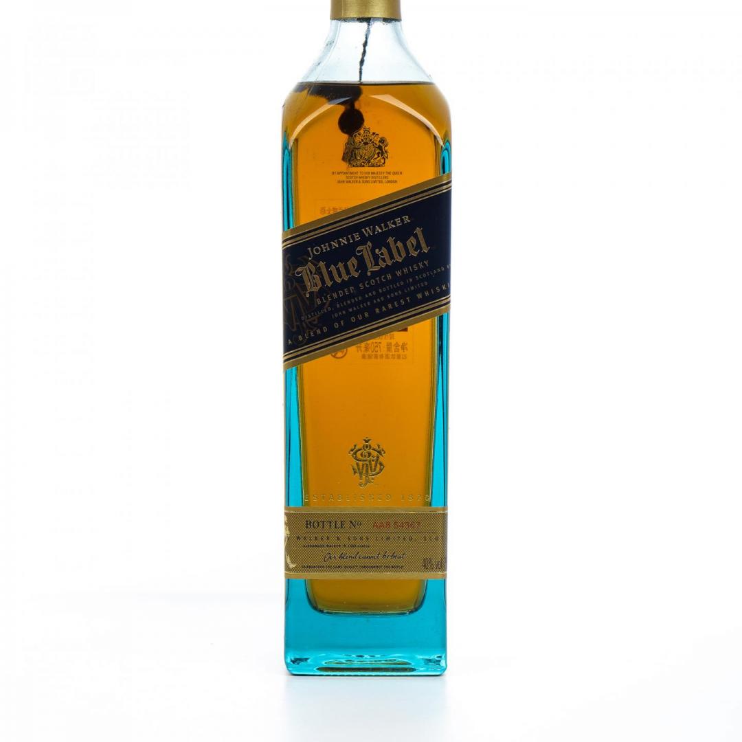 【旧版老威】2018年 尊尼获加 蓝牌调和威士忌 40% 750ml