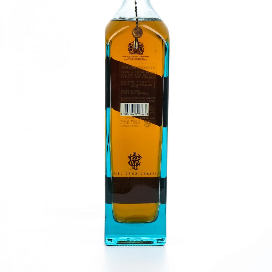 【旧版老威】2018年 尊尼获加 蓝牌调和威士忌 40% 750ml