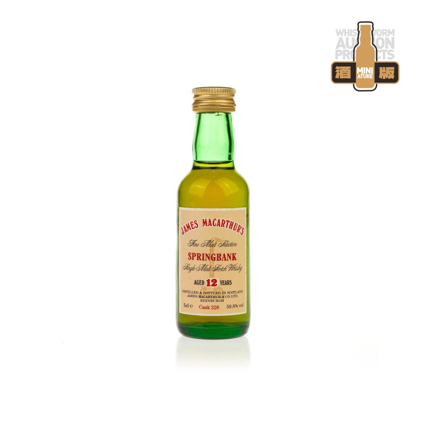 【酒版】云顶 12年 单桶#226 酒版 James MacArthur