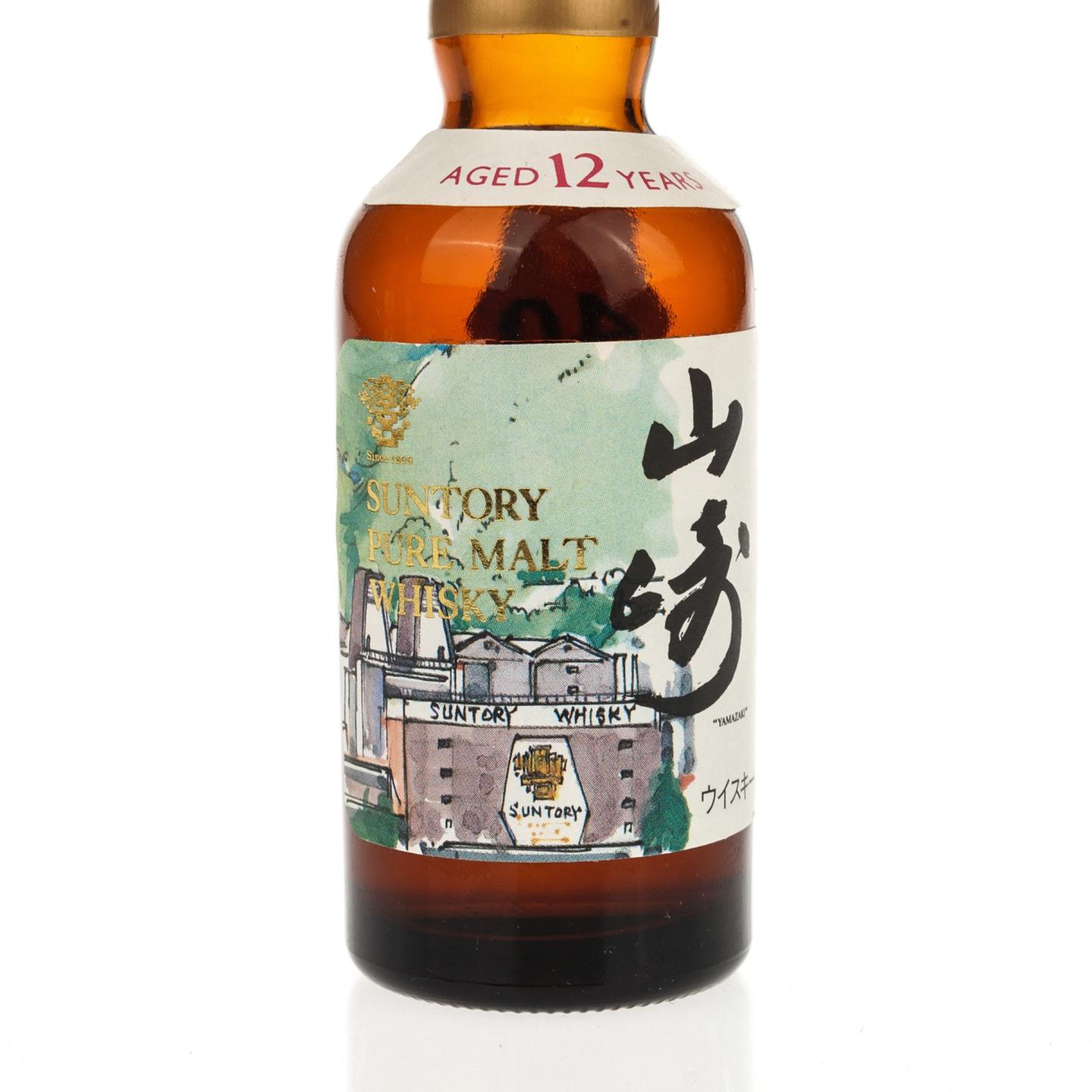 【酒版】山崎 12年 金花标 50ml
