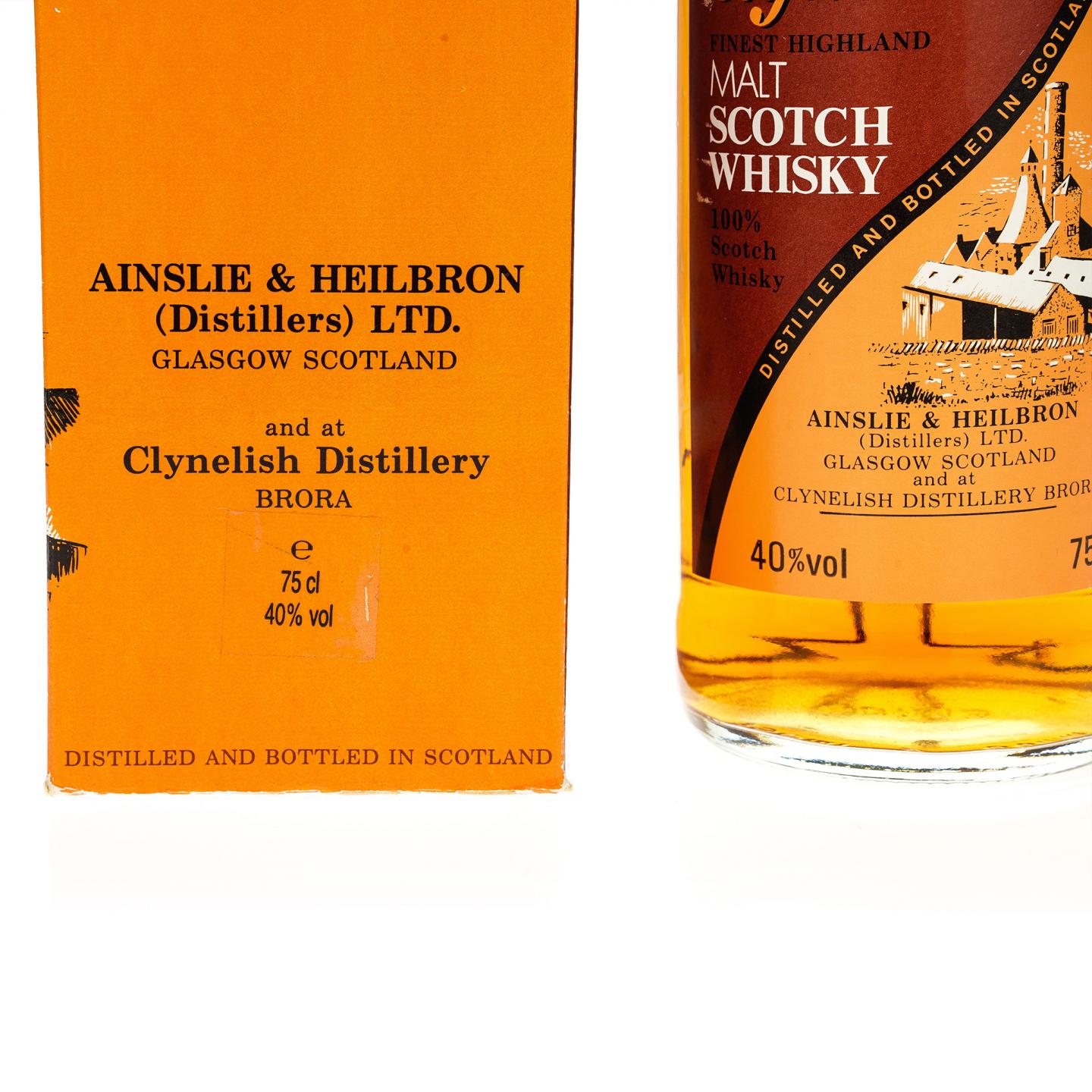 【威士忌】克里尼利基 12年 Ainslie & Heilbron 旧版 750ml