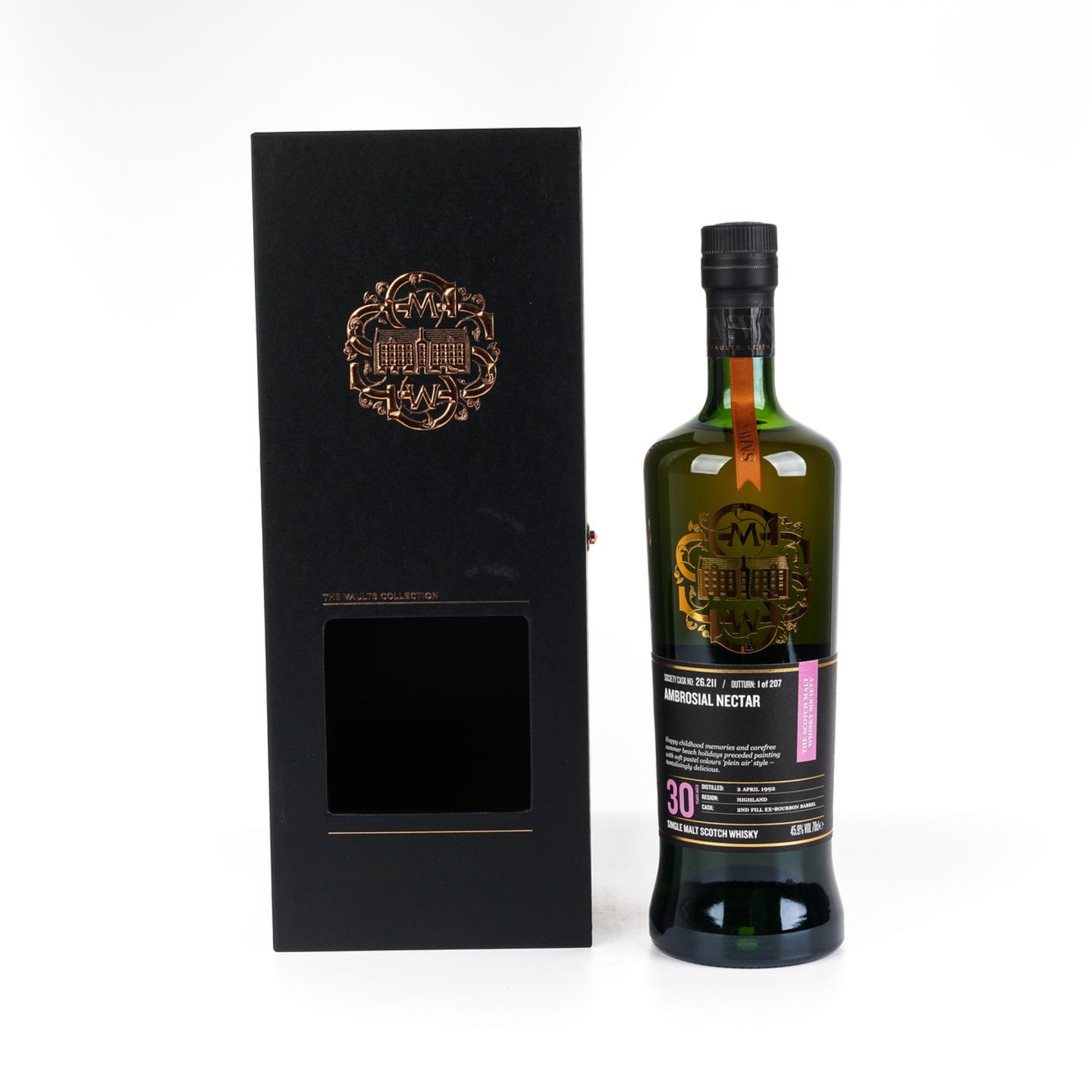 SMWS 26.211 克里尼利基 30年 1992
