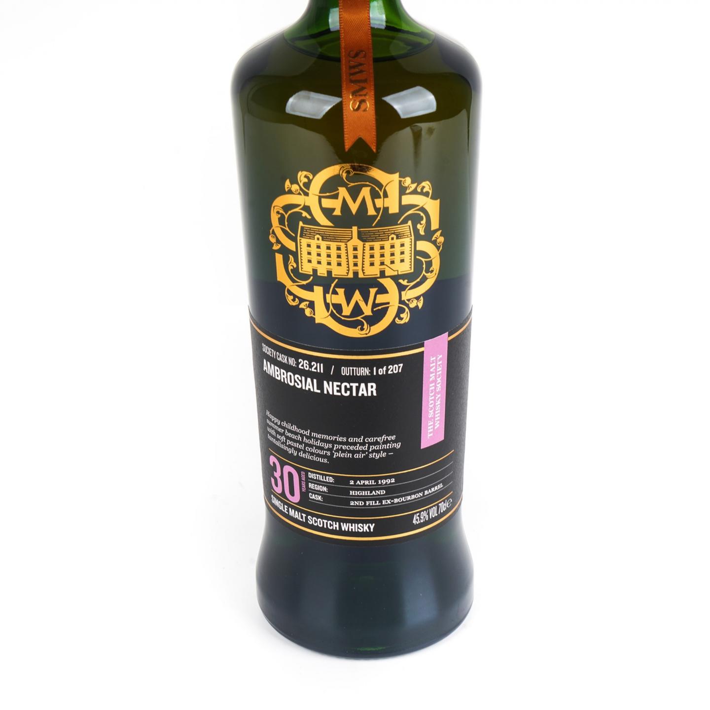 SMWS 26.211 克里尼利基 30年 1992