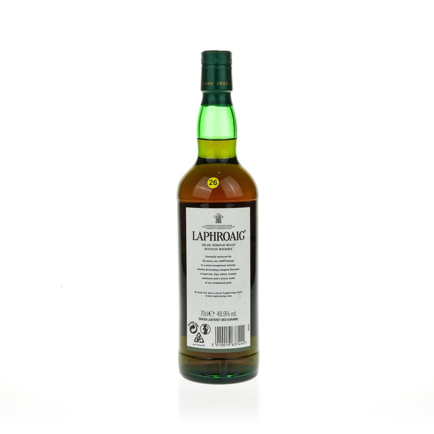 【威士忌】拉弗格 23年 1989 Vintage 48.9%