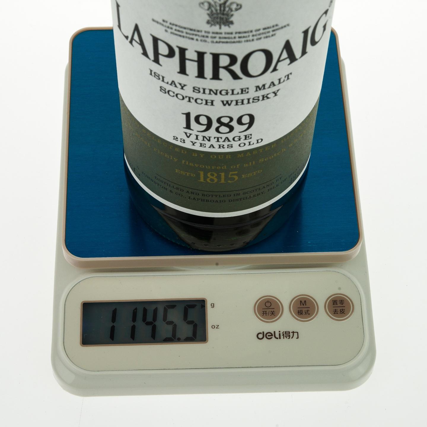 【威士忌】拉弗格 23年 1989 Vintage 48.9%