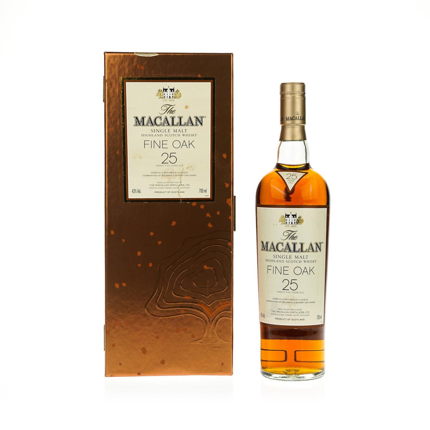 【威士忌】麦卡伦 25年 Fine Oak