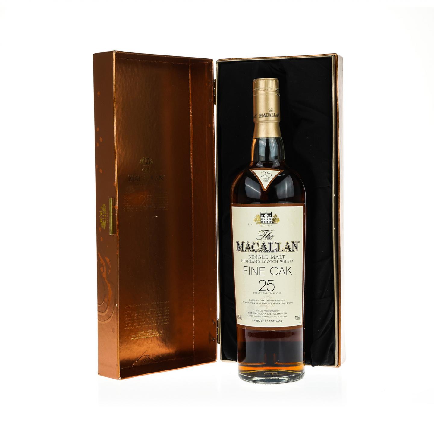 【威士忌】麦卡伦 25年 Fine Oak