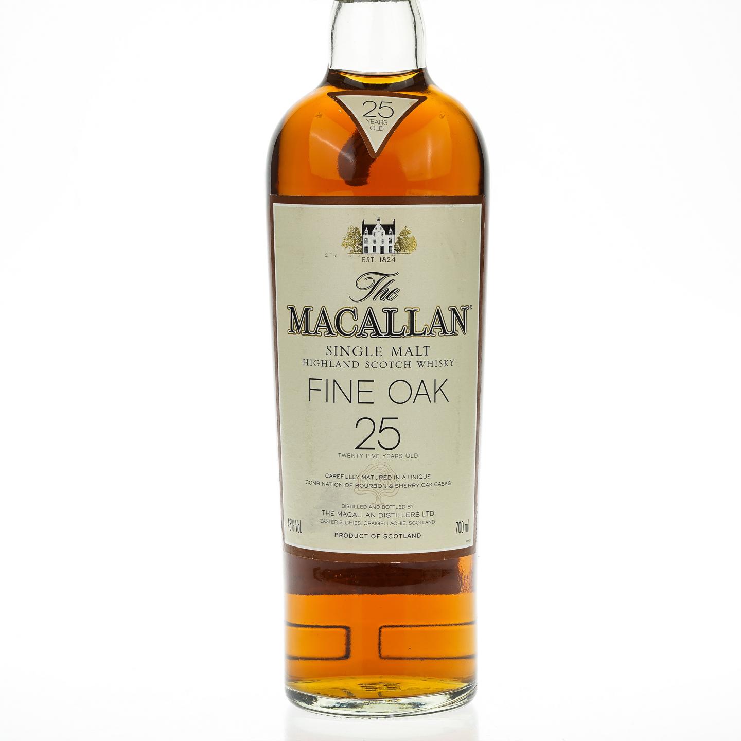 【威士忌】麦卡伦 25年 Fine Oak
