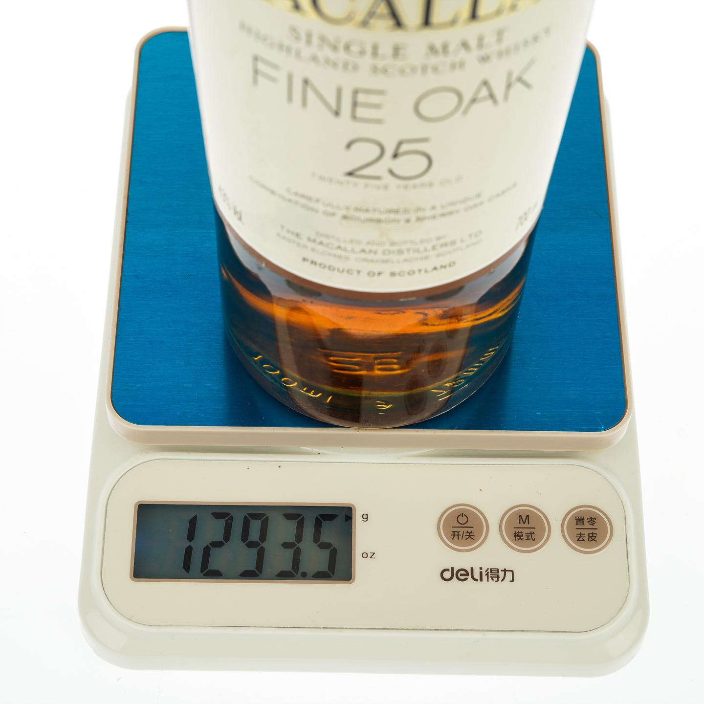 【威士忌】麦卡伦 25年 Fine Oak