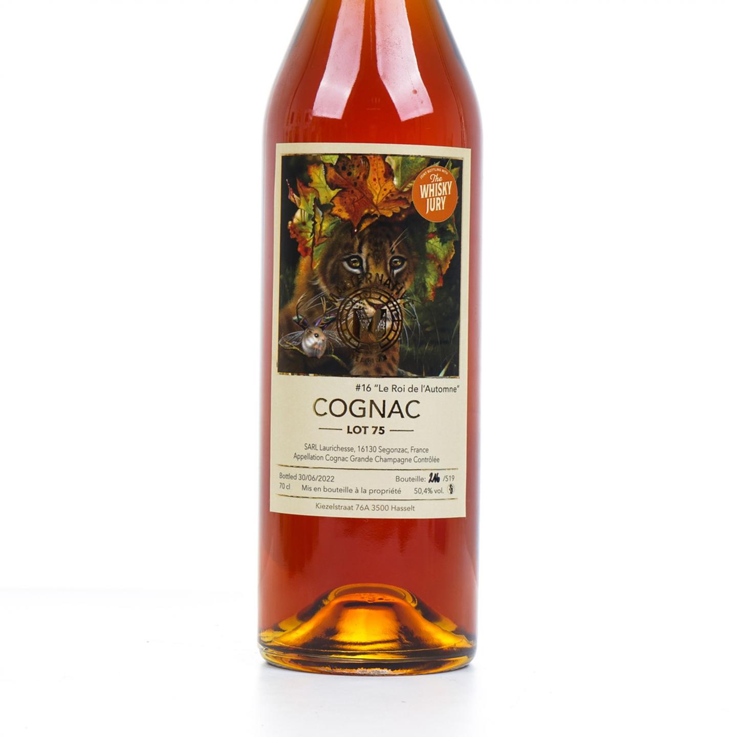 法国大香槟区 干邑 2022 Lot 75 #16 The Whisky Jury