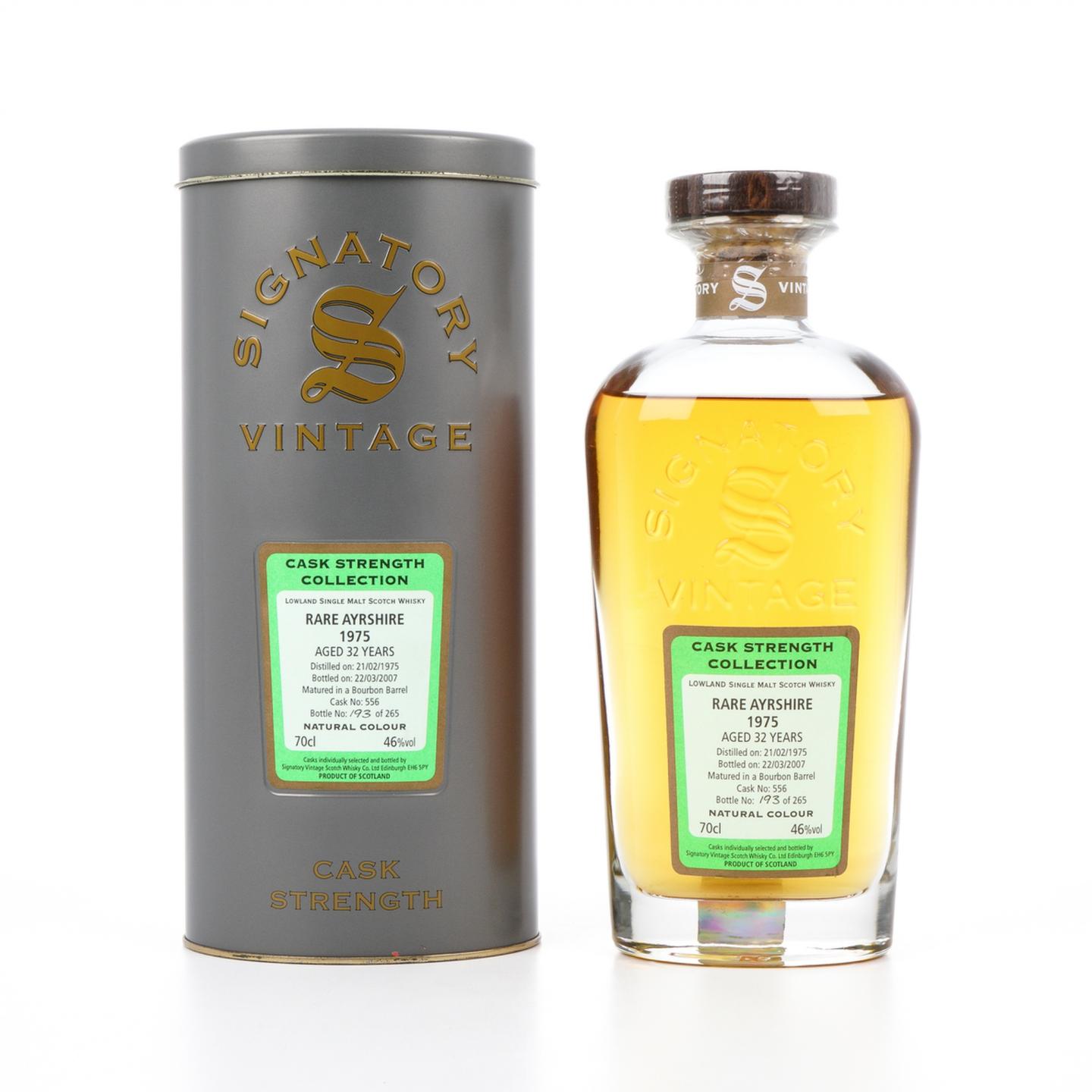 Rare Ayrshire 32年 1975-2007 Ladyburn出品 SV