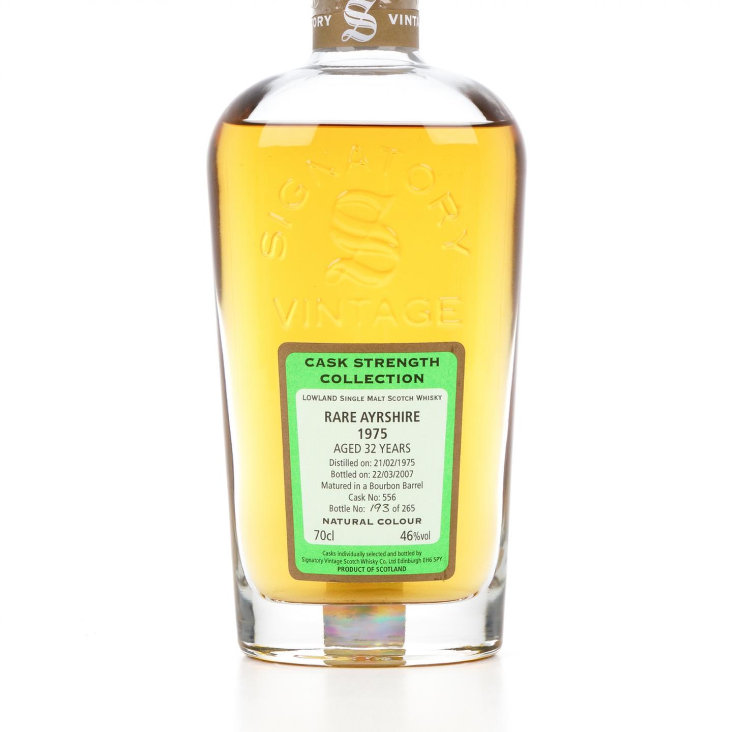Rare Ayrshire 32年 1975-2007 Ladyburn出品 SV