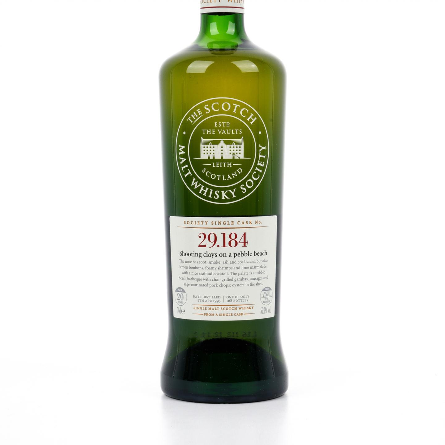 SMWS 29.184 拉弗格 20年 1995