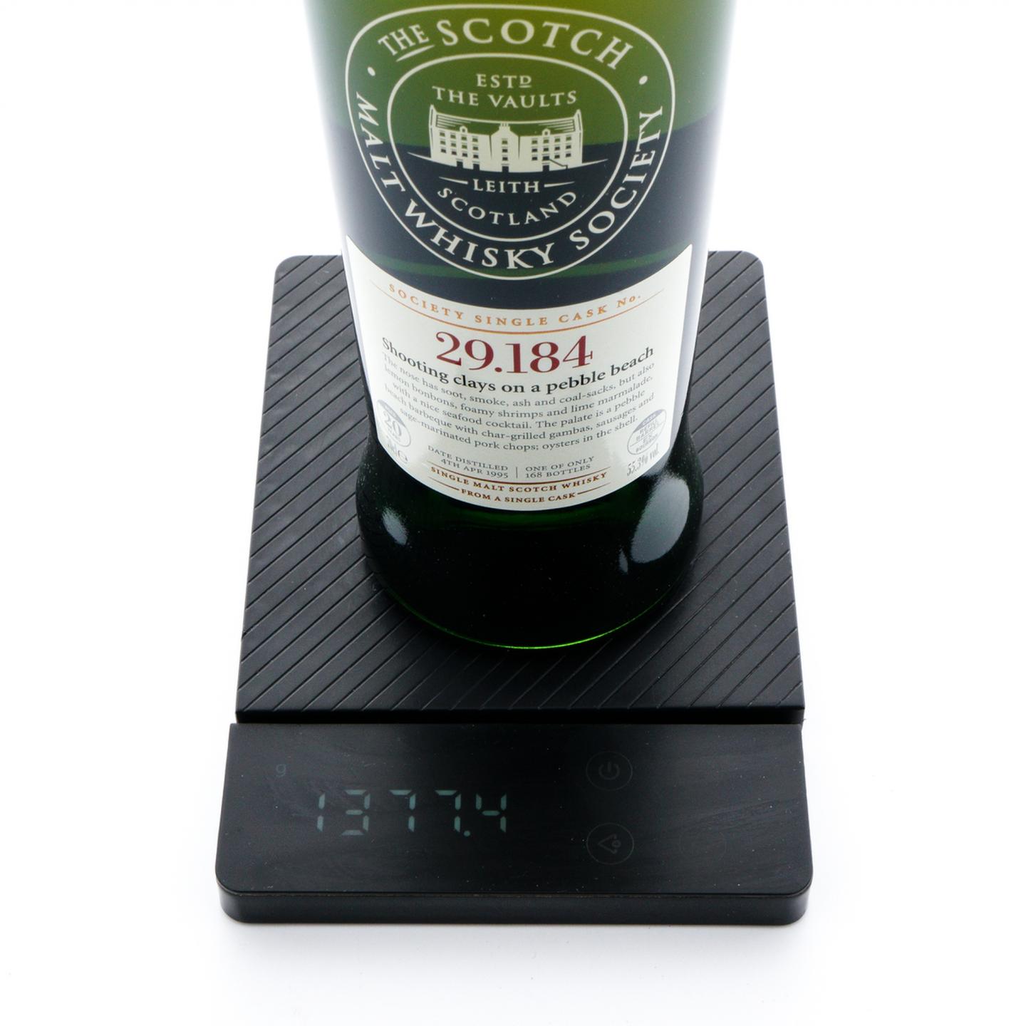 SMWS 29.184 拉弗格 20年 1995