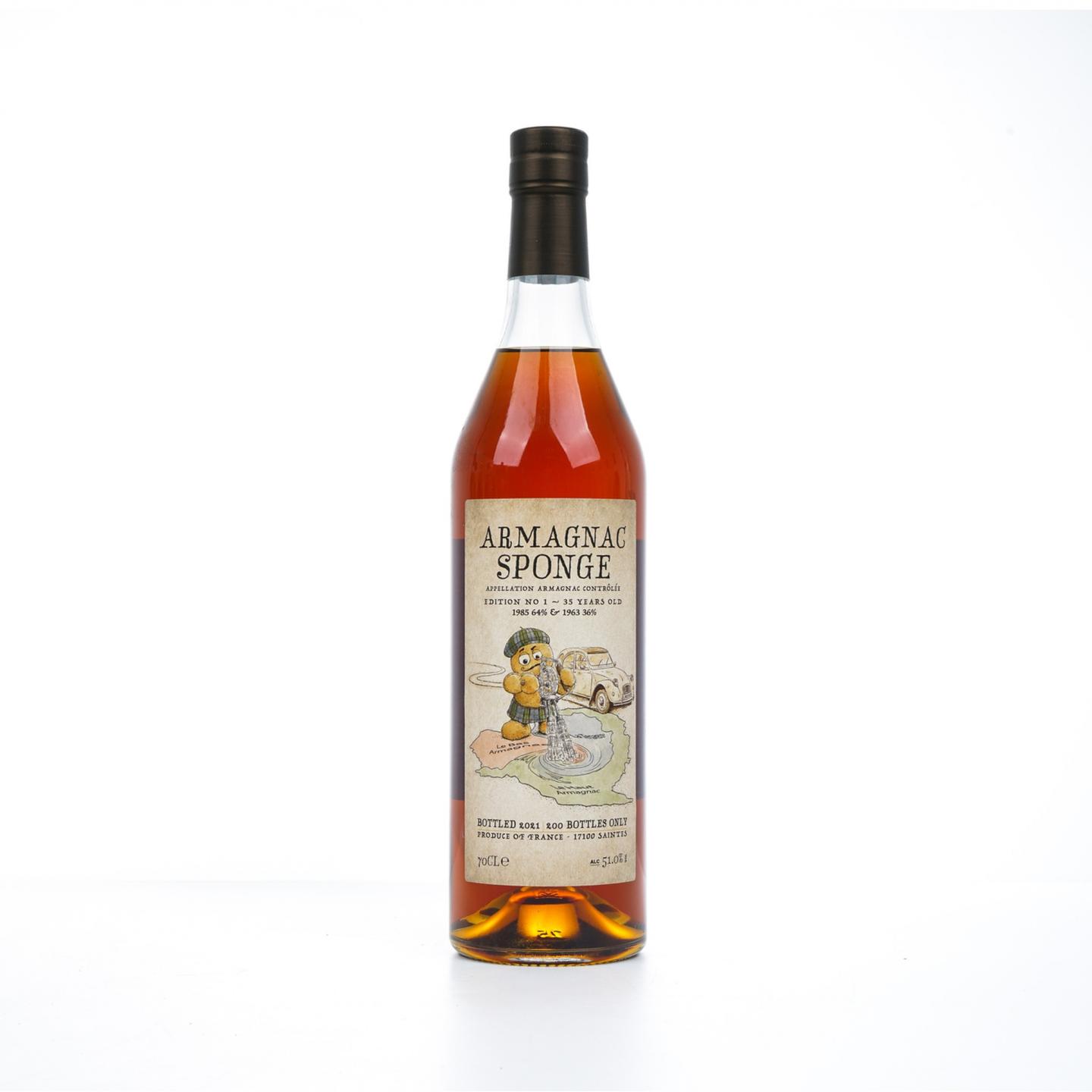雅文邑海绵 35年 2021 Armagnac Sponge Edition no.1