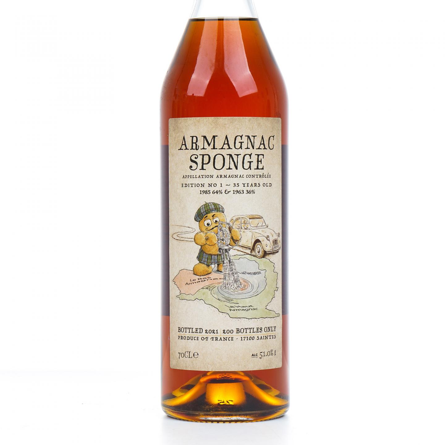 雅文邑海绵 35年 2021 Armagnac Sponge Edition no.1