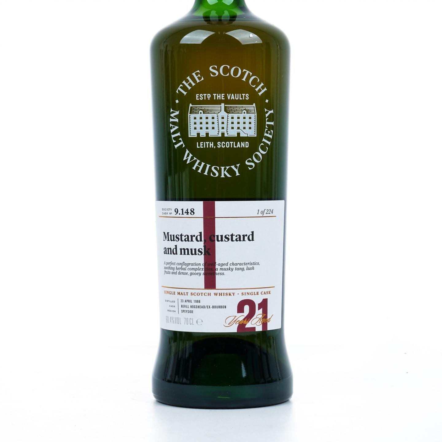 SMWS 9.148 格兰冠 21年 1996-2018 单桶 行货