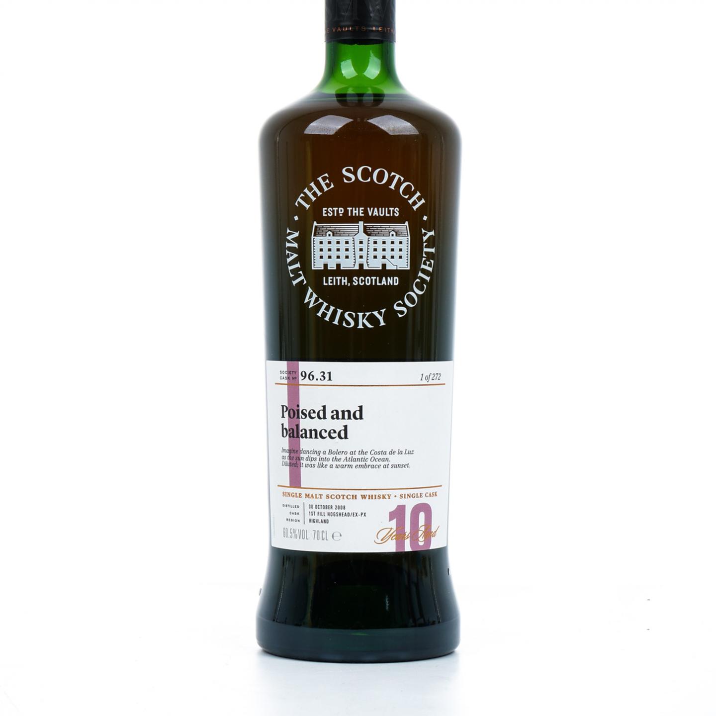 SMWS 96.31 格兰多纳 10年 2008-2019 单桶 行货
