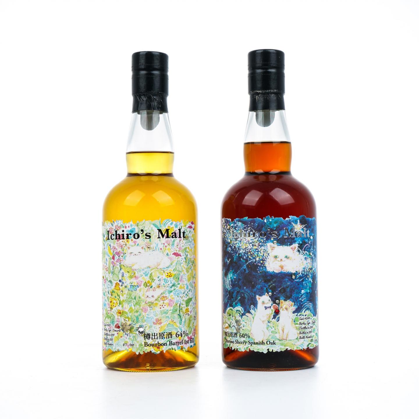 秩父 2021 樽出原酒 白昼花畑/夜空祝福 2瓶组
