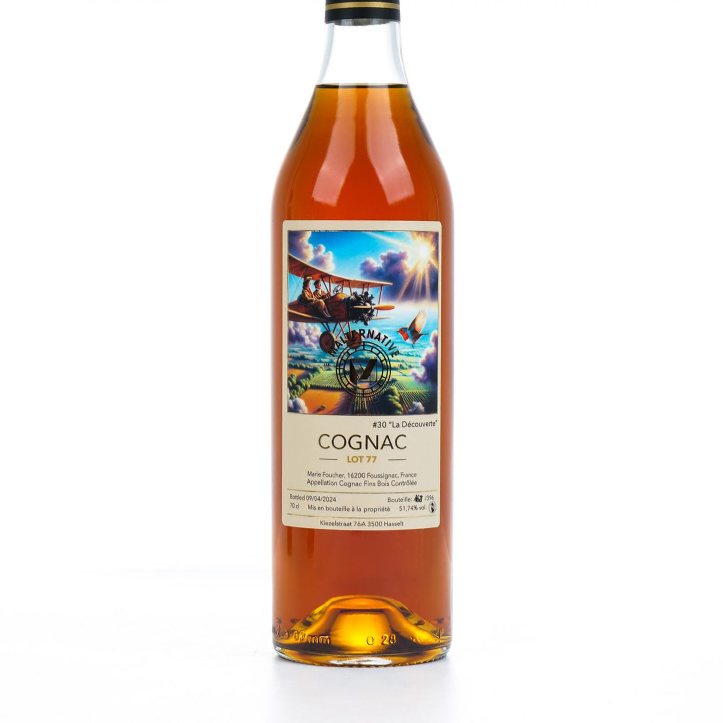 Marie Foucher 干邑#30 "La Découverte" Lot 77 Malternative Belgium