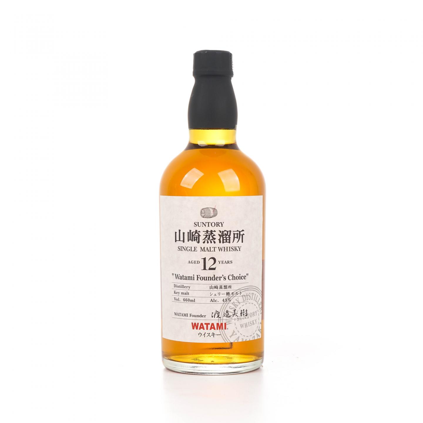 山崎 12年 渡边美树 Watami Founder’s Choice 660ML