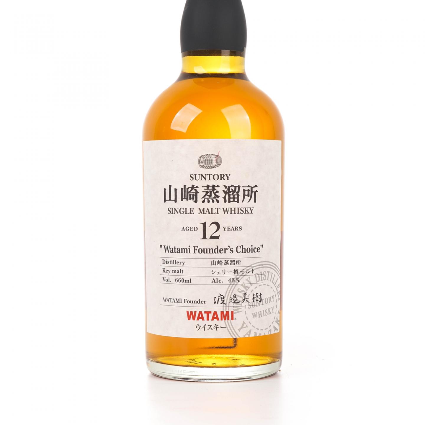 山崎 12年 渡边美树 Watami Founder’s Choice 660ML