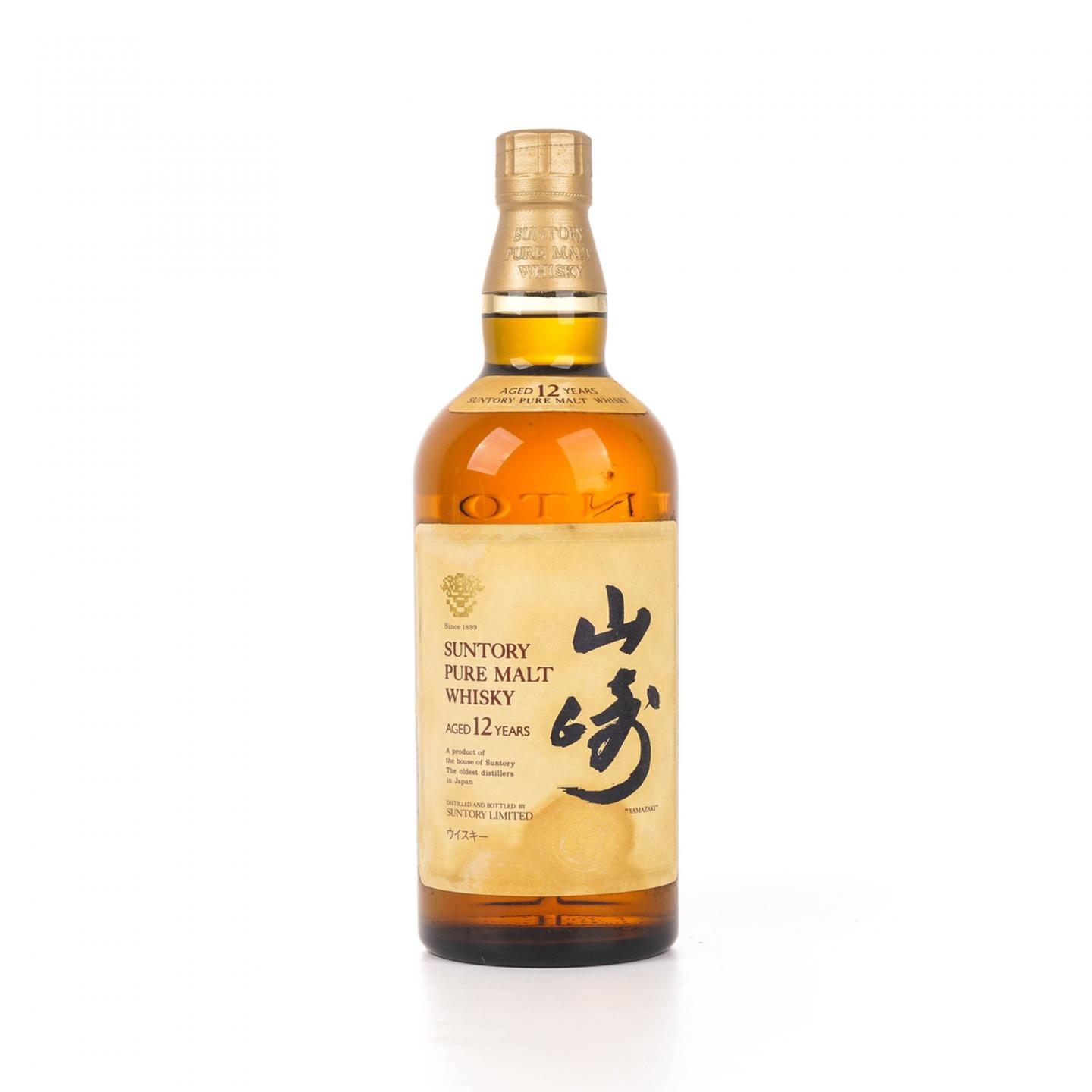 山崎 12年 金花标 Pure Malt 750ml